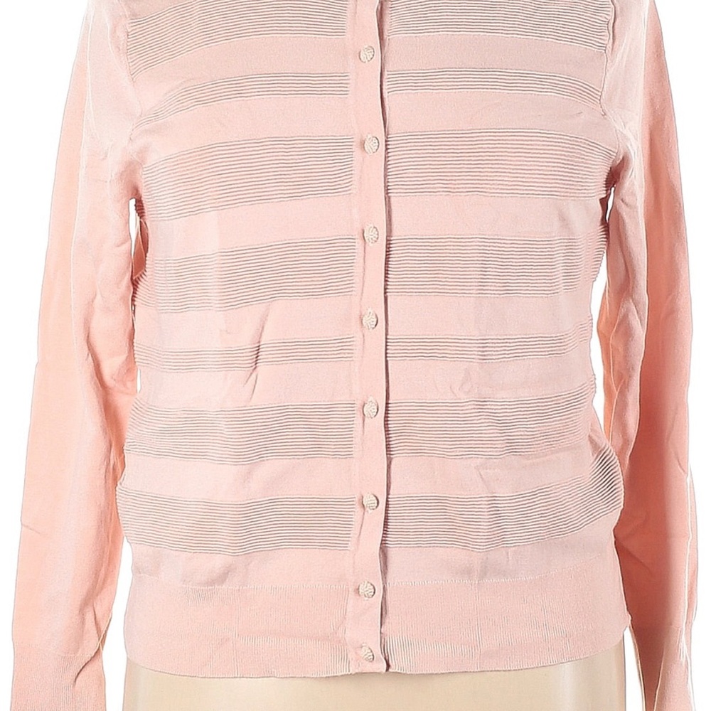 Charter Club XL Pink Button-Up Cardigan